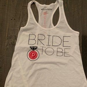 Pure Barre Bride to Be Tank